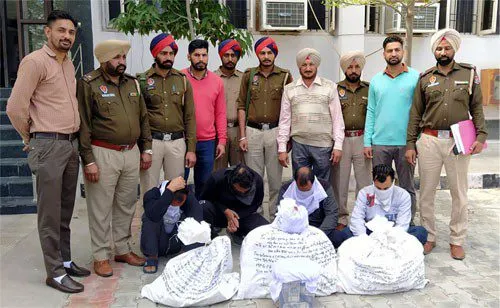 ਬਰਨਾਲਾ ਪੁਲਿਸ ਨੇ 35 ਲੱਖ 60 ਹਜਾਰ ਦੀ ਡਰੱਗ ਮਨੀ ਸਮੇਤ 4 ਹੋਰ ਦਬੋਚੇ