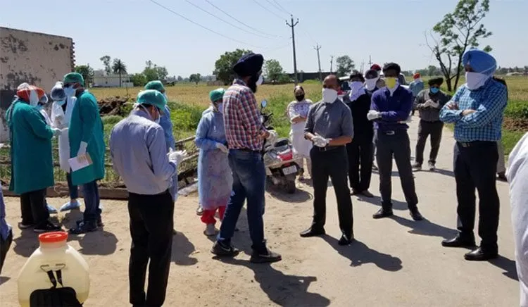 ਘਨੌਰ ਦੇ ਪਿੰਡ ਰਾਮਨਗਰ ਸੈਣੀਆਂ ਦਾ ਨੌਜਵਾਨ ਕੋਰੋਨਾ ਪਾਜ਼ਿਟਿਵ, ਪਿੰਡ ਚਾਰੇ ਪਾਸਿਓਂ ਸੀਲ