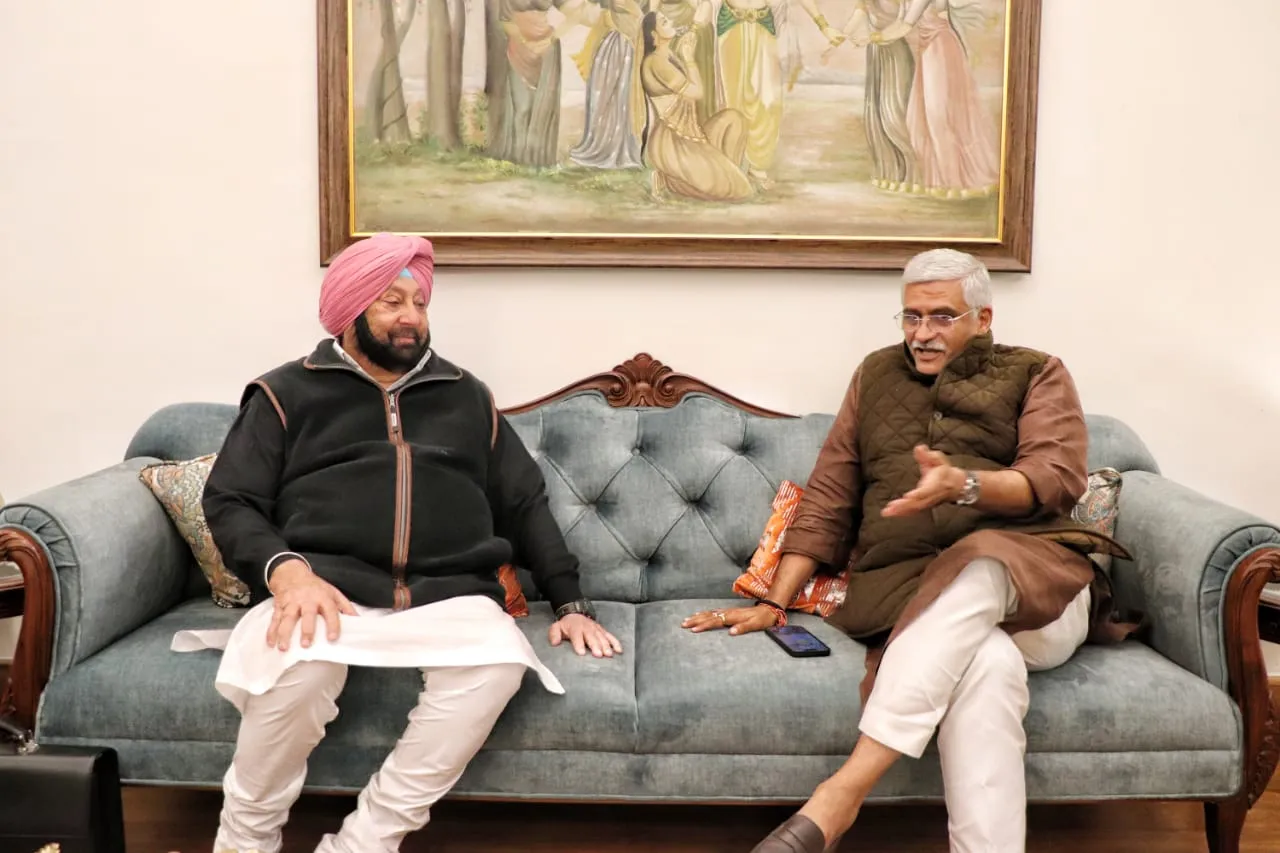 ਅਮਰਿੰਦਰ ਸਿੰਘ ਦੀ ਦਿੱਲੀ ਫੇਰੀ: ਭਾਜਪਾ ਦੇ ਪੰਜਾਬ ਚੋਣ ਇੰਚਾਰਜ ਸ਼ੇਖਾਵਤ ਨੂੰ ਮਿਲੇ