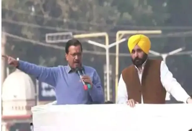 ਕੈਪਟਨ ਦੇ ਗੜ੍ਹ ’ਚ ਕੇਜਰੀਵਾਲ ਨੇ ਕੱਢਿਆ ਸ਼ਾਂਤੀ ਮਾਰਚ 