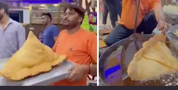 ਕੀ ਕਦੇ ਵੇਖਿਆ ਹੈ 8 ਕਿੱਲੋ ਦਾ ਸਮੋਸਾ