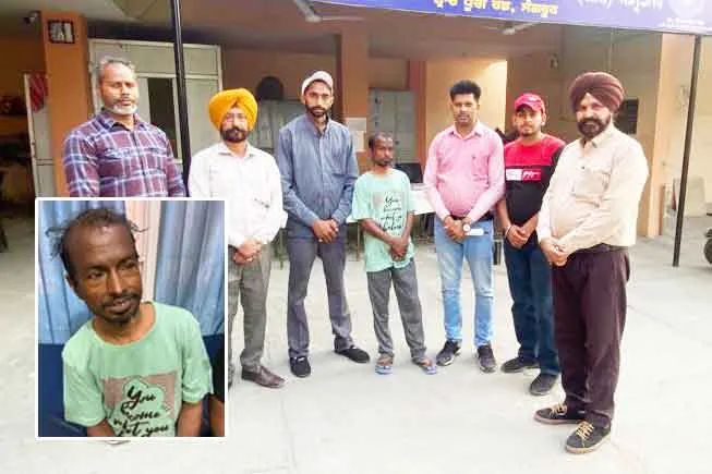 ਡੇਰਾ ਸ਼ਰਧਾਲੂਆਂ ਨੇ ਮੰਦਬੁੱਧੀ ਵਿਅਕਤੀ ਦੀ ਕੀਤੀ ਸਾਂਭ-ਸੰਭਾਲ