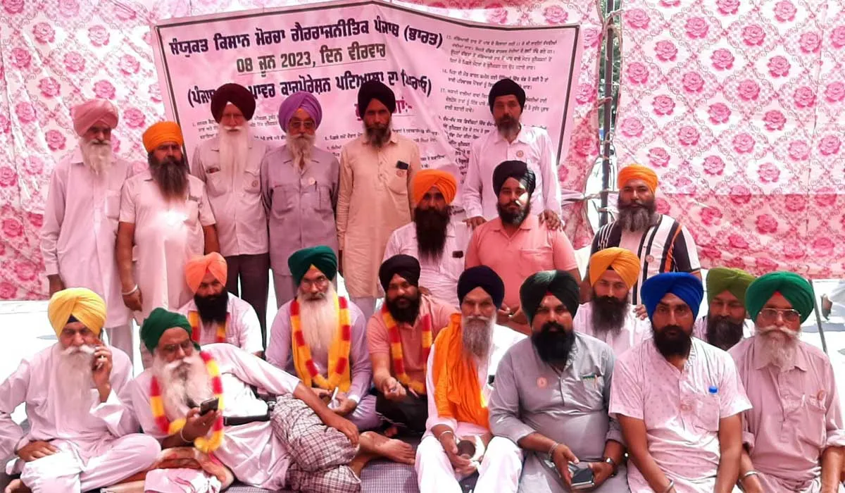 ਪਾਵਰਕੌਮ ਅੱਗੇ ਮਰਨ ਵਰਤ ‘ਤੇ ਬੈਠੇ ਕਿਸਾਨ ਆਗੂ