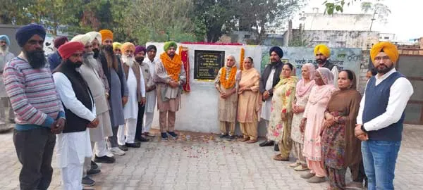 ਵਿਧਾਇਕ ਦੇਵ ਮਾਨ ਵੱਲੋਂ ਲੱਖਾਂ ਰੁਪਏ ਦੇ ਵਿਕਾਸ ਕਾਰਜਾਂ ਦਾ ਕੀਤਾ ਉਦਘਾਟਨ