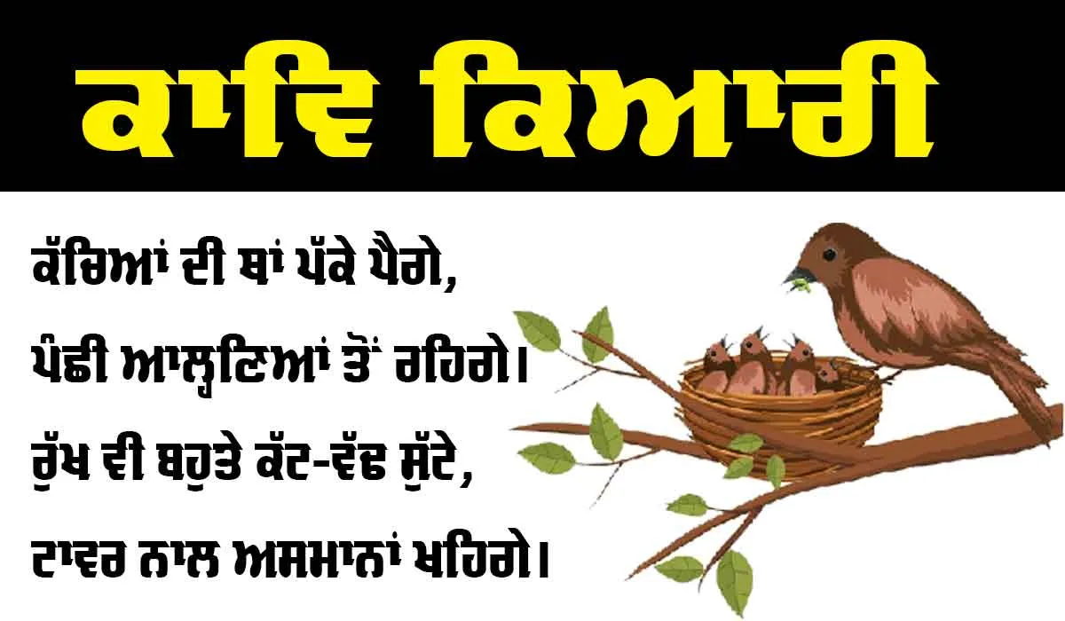 ਪਾਣੀ ਦਾ ਬੁਲਬੁਲਾ (ਕਾਵਿ ਕਿਆਰੀ)