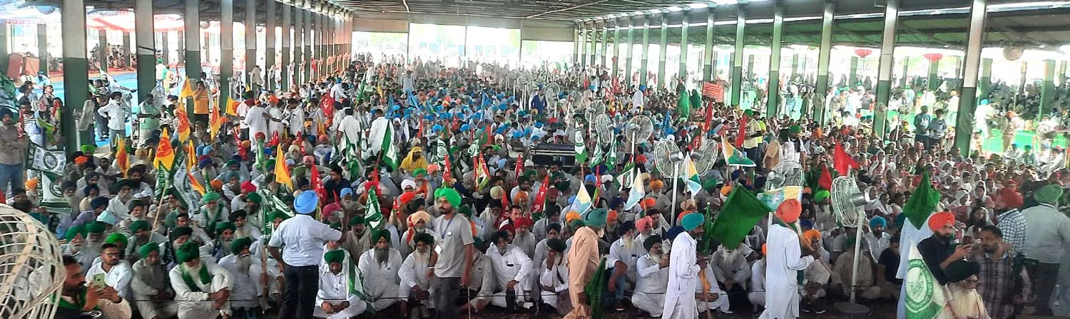 ਸੰਯੁਕਤ ਕਿਸਾਨ ਮੋਰਚੇ ਵੱਲੋਂ ਜਗਰਾਓਂ ਵਿਖੇ ਵਿਸ਼ਾਲ ਕਿਸਾਨ ਮਹਾਂ-ਪੰਚਾਇਤ