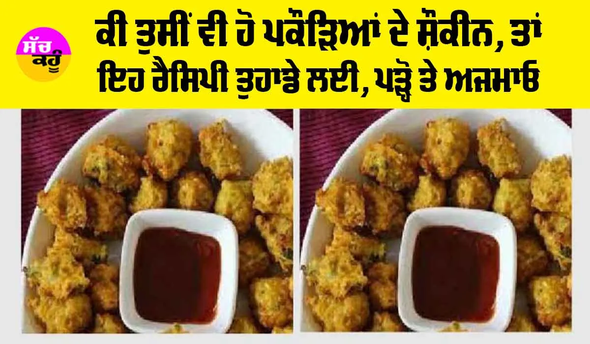 Special Moong Dal Pakoda: ਕੀ ਤੁਸੀਂ ਵੀ ਹੋ ਪਕੌੜਿਆਂ ਦੇ ਸ਼ੌਕੀਨ, ਤਾਂ ਇਹ ਰੈਸਿਪੀ ਤੁਹਾਡੇ ਲਈ, ਪੜ੍ਹੋ ਤੇ ਅਜਮਾਓ