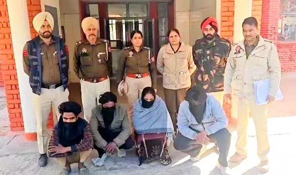 Crime News: 10 ਕਰੋੜ ਰੁਪਏ ਫਿਰੋਤੀ ਦੀ ਮੰਗ ਕਰਨ ਵਾਲੇ 4 ਵਿਅਕਤੀ ਕਾਬੂ