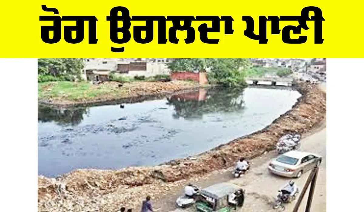 Budha Nala Ludhiana: ਰੋਗ ਉਗਲਦਾ ਪਾਣੀ