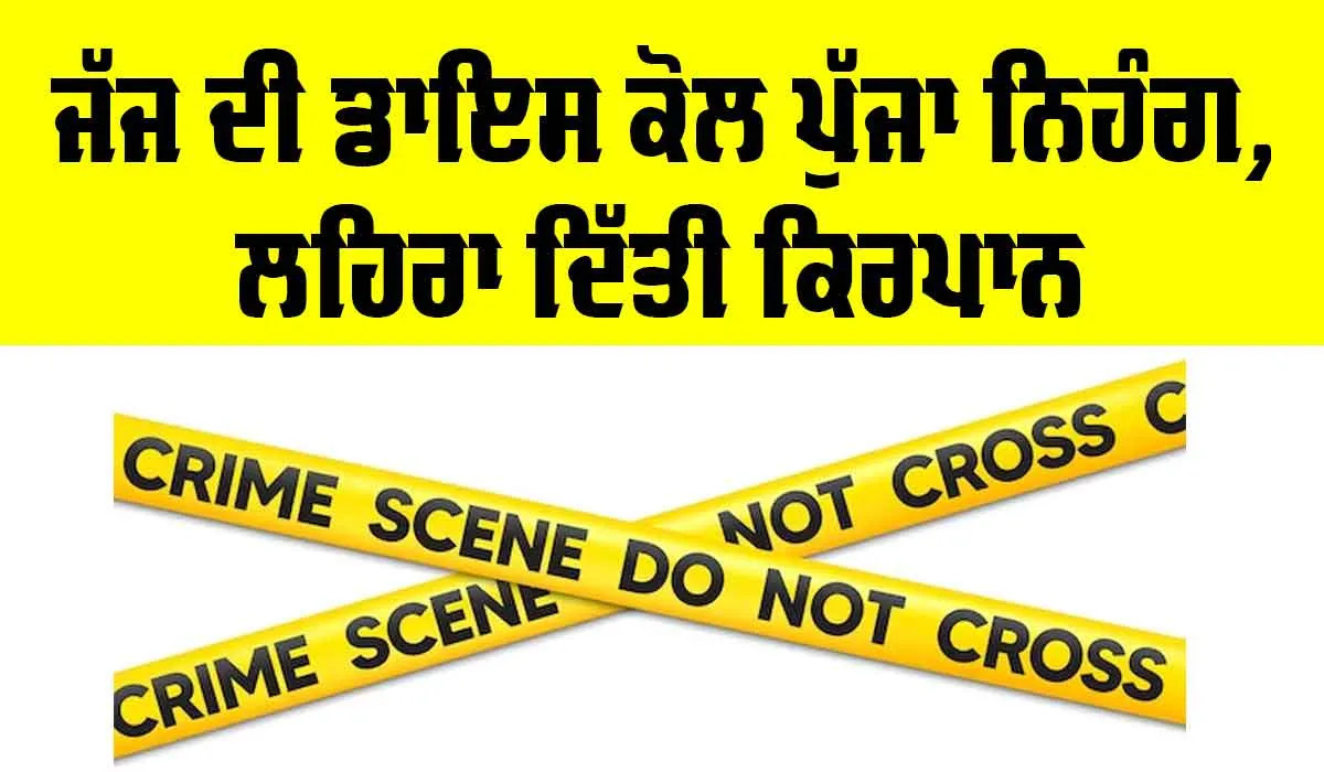 Patiala News: ਜੱਜ ਦੇ ਡਾਇਸ ਤੱਕ ਪੁੱਜਾ ਨਿਹੰਗ, ਲਹਿਰਾਈ ਕਿਰਪਾਨ