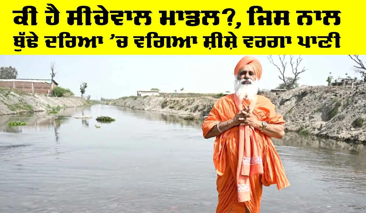 Seechewal Model: ਸੀਚੇਵਾਲ ਮਾਡਲ ਦਾ ਅਸਰ, ਦਹਾਕਿਆਂ ਬਾਅਦ ਬੁੱਢੇ ਦਰਿਆ ’ਚ ਵਗਿਆ ਸਾਫ਼ ਪਾਣੀ
