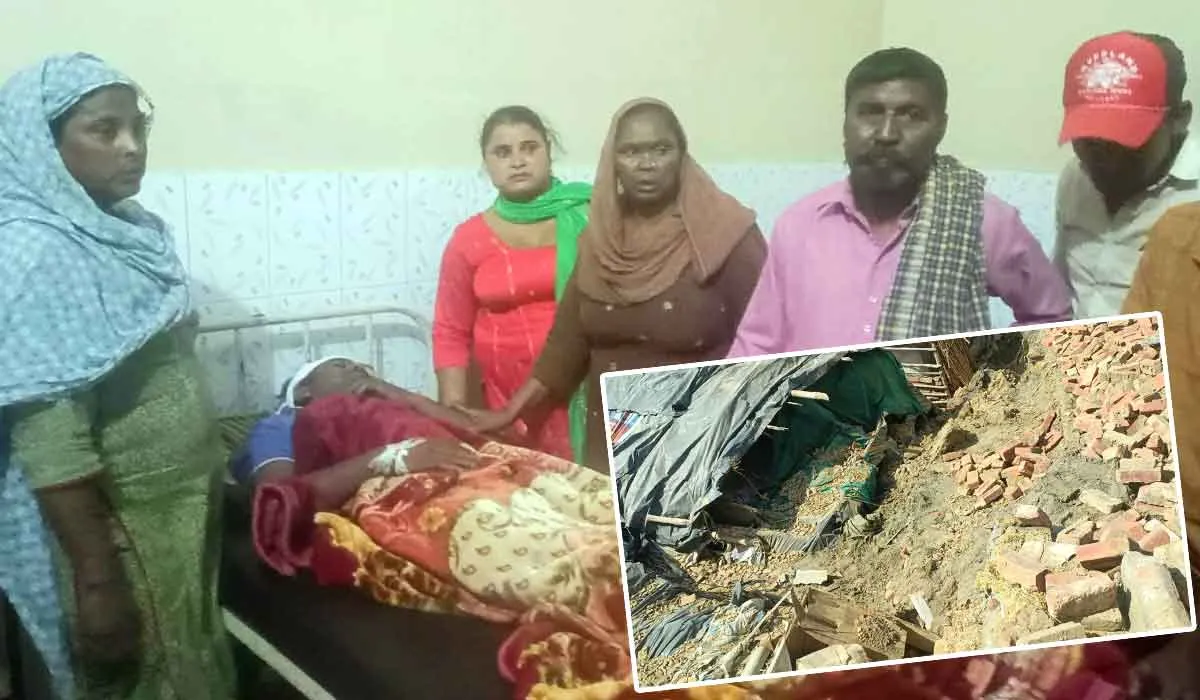 Sunam Accident News: ਝੋਪੜੀਆਂ ‘ਤੇ ਕੰਧ ਡਿੱਗੀ, ਇੱਕ ਵਿਅਕਤੀ ਜਖਮੀ