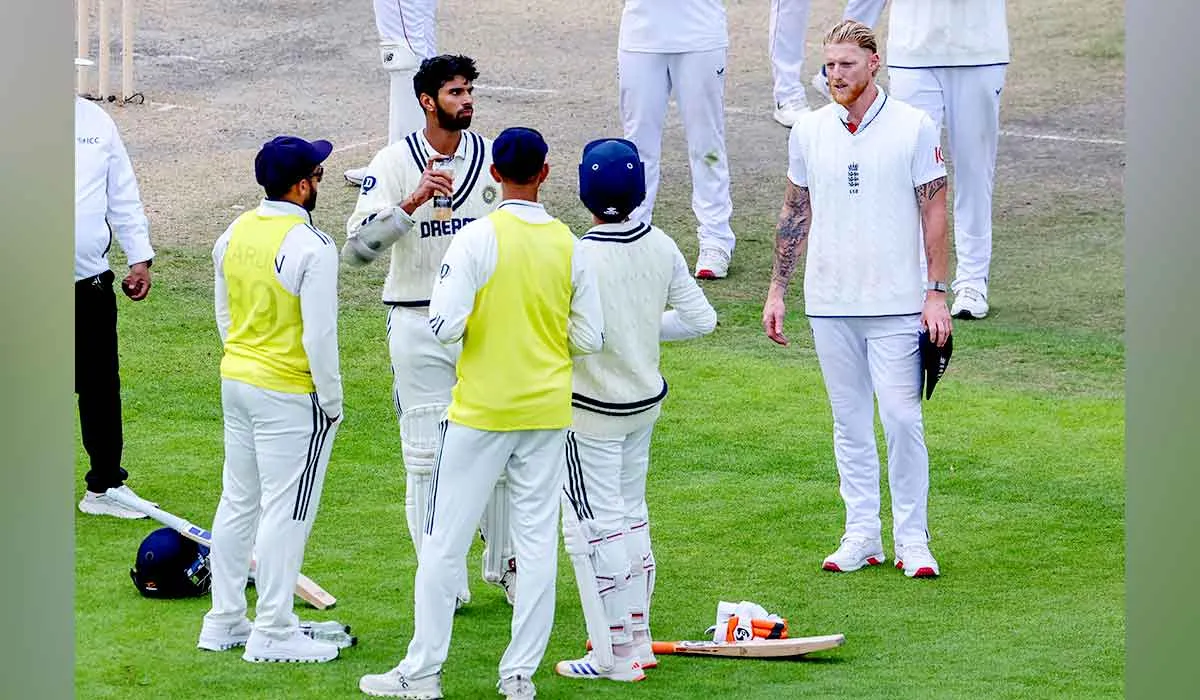 IND vs ENG: ਸਟੋਕਸ ਨੇ ਕੀਤੀ ਜਲਦੀ ਡਰਾਅ ਦੀ ਪੇਸ਼ਕਸ਼… ਜਡੇਜ਼ਾ ਤੇ ਸੁੰਦਰ ਨੇ ਠੁਕਰਾਇਆ, ਕਾਰਨ ਜਾਣ ਰਹਿ ਜਾਓਗੇ ਹੈਰਾਨ