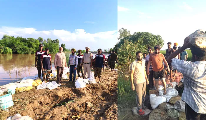 Patran News: ਹਰਚੰਦਪੁਰਾ ਬੰਨ੍ਹ ਨੂੰ ਕੀਤਾ ਗਿਆ ਹੋਰ ਮਜ਼ਬੂਤ : ਐਸਡੀਐਮ ਪਾਤੜਾਂ