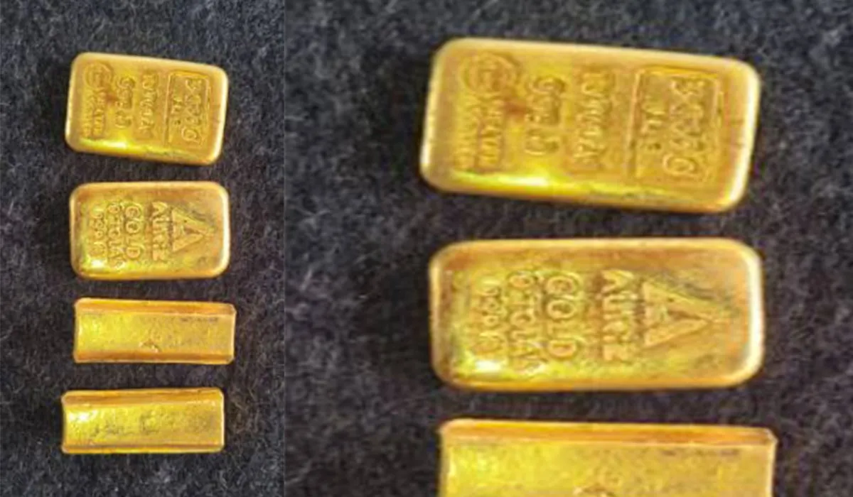 Gold Smuggling: 55 ਲੱਖ ਰੁਪਏ ਦਾ ਸੋਨਾ ਜ਼ਬਤ, ਤਸਕਰ ਗ੍ਰਿਫ਼ਤਾਰ