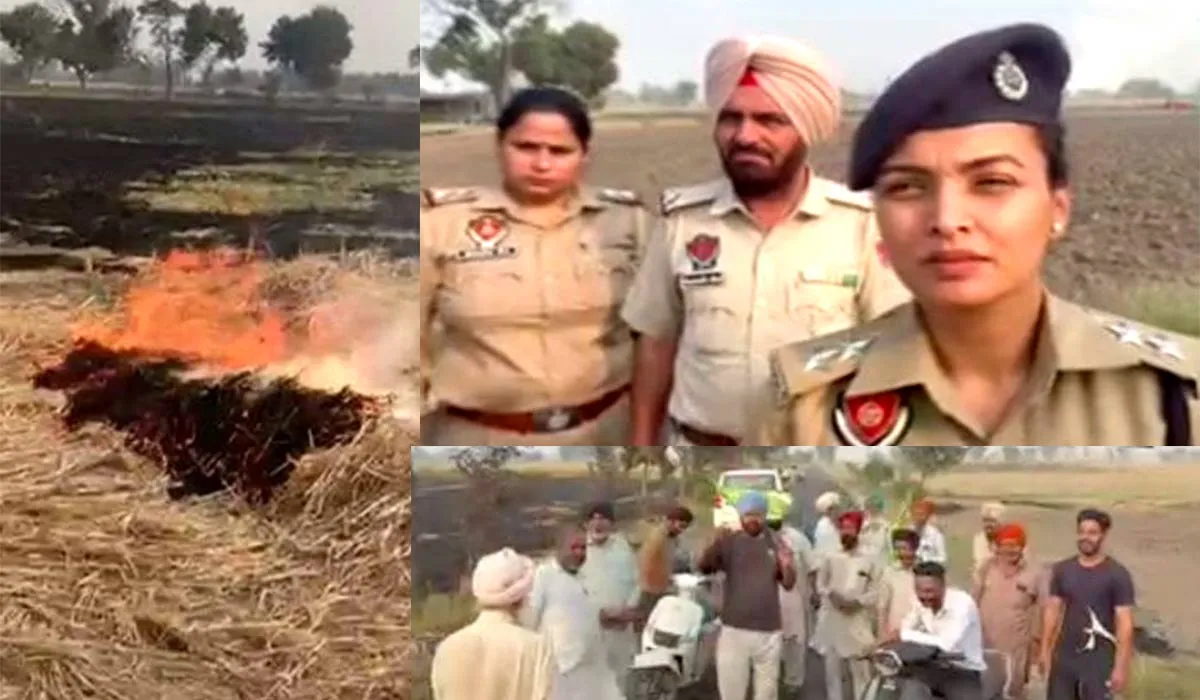 Farmers News: ਕਿਸਾਨਾਂ ਨੇ ਖੇਤਾਂ ’ਚ ਲਗਾਈ ਅੱਗ, ਮੌਕੇ ’ਤੇ ਪਹੁੰਚੀ ਪੁਲਿਸ