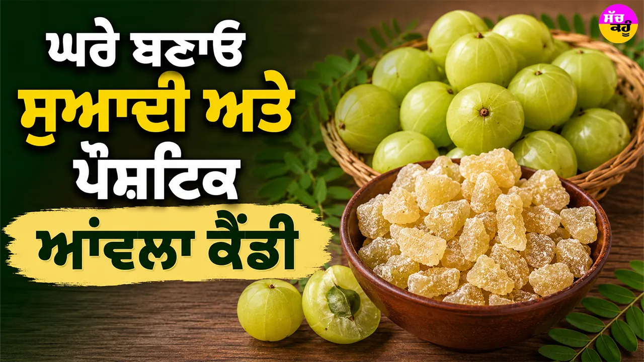 Amla Candy Recipe: ਘਰੇ ਬਣਾਓ ਸੁਆਦੀ ਅਤੇ ਪੌਸ਼ਟਿਕ ਆਂਵਲਾ ਕੈਂਡੀ