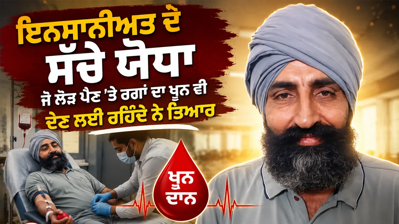 Dabwali News: ਇਨਸਾਨੀਅਤ ਦੇ ਸੱਚੇ ਯੋਧਾ, ਜੋ ਲੋੜ ਪੈਣ ’ਤੇ ਰਗਾਂ ਦਾ ਖੂਨ ਵੀ ਦੇਣ ਲਈ ਰਹਿੰਦੇ ਨੇ ਤਿਆਰ