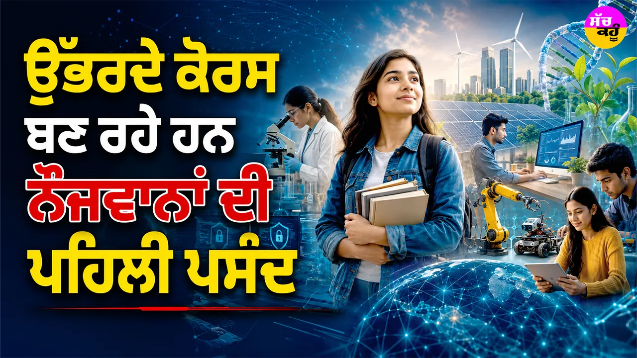 Emerging Career Courses: ਉੱਭਰਦੇ ਕੋਰਸ ਬਣ ਰਹੇ ਹਨ ਨੌਜਵਾਨਾਂ ਦੀ ਪਹਿਲੀ ਪਸੰਦ