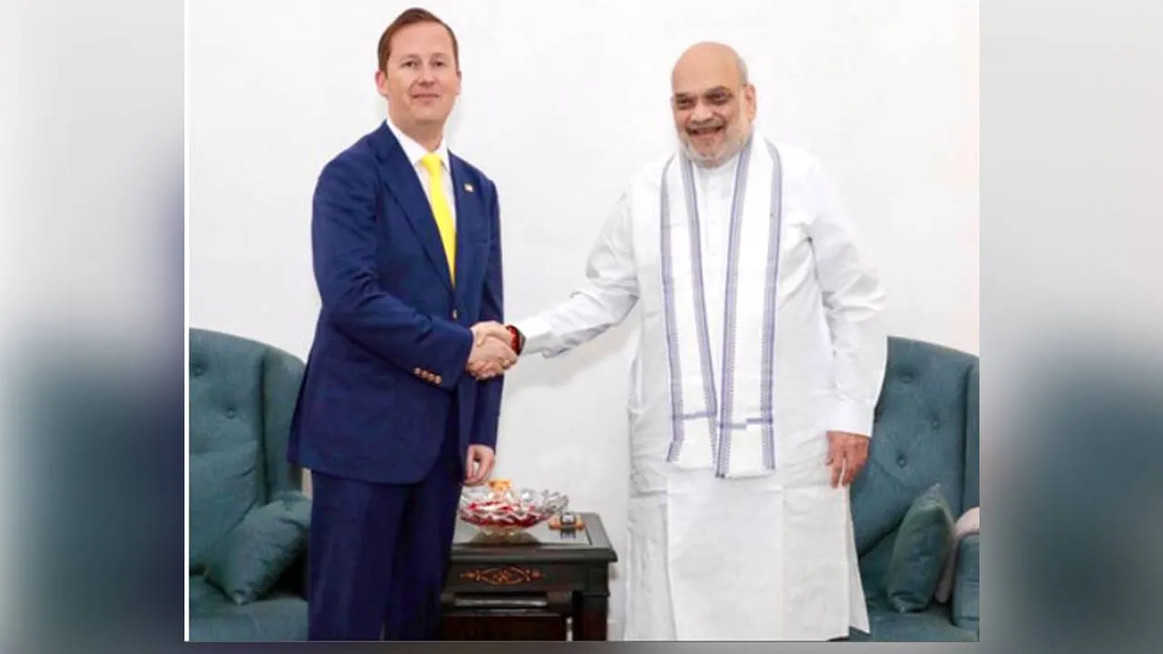 Indo-US Relations: ਅਮਰੀਕੀ ਰਾਜਦੂਤ ਗੋਰ ਨੇ ਕੇਂਦਰੀ ਗ੍ਰਹਿ ਮੰਤਰੀ ਅਮਿਤ ਸ਼ਾਹ ਨਾਲ ਮੁਲਾਕਾਤ ਕੀਤੀ