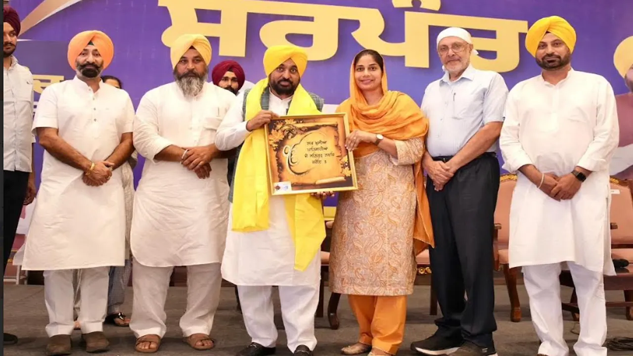 Punjab News: ਪਿੰਡਾਂ ਦਾ ਸਰਬਪੱਖੀ ਵਿਕਾਸ ਹੀ ਪੰਜਾਬ ਨੂੰ ਦੇਸ਼ ਭਰ ਵਿੱਚੋਂ ਨੰਬਰ ਇਕ ਸੂਬਾ ਬਣਾਏਗਾ: ਮੁੱਖ ਮੰਤਰੀ ਮਾਨ
