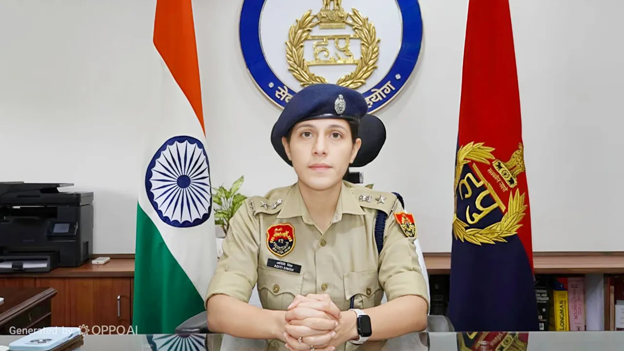 Haryana News: IPS ਅਦਿਤੀ ਸਿੰਘ ਨੇ ਪੰਚਕੂਲਾ ਪੁਲਿਸ ਦੇ ਡੀਸੀਪੀ ਵੱਜੋਂ ਸੰਭਾਲਿਆ ਅਹੁਦਾ