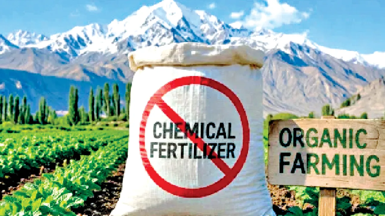 Organic Farming: ਕੇਂਦਰ ਸ਼ਾਸਤ ਪ੍ਰਦੇਸ਼ ਲੱਦਾਖ ’ਚ ਰਸਾਇਣਕ ਖਾਦਾਂ ’ਤੇ ਪਾਬੰਦੀ