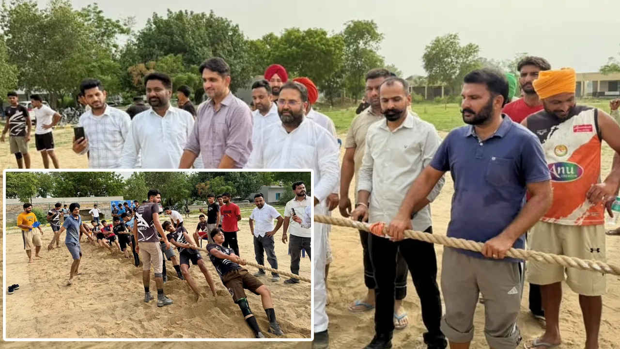 ਰੰਗਲਾ ਪੰਜਾਬ–ਮਿਸ਼ਨ 2027 ਤਹਿਤ ਵਿਧਾਨ ਸਭਾ ਹਲਕਾ ਫਰੀਦਕੋਟ ਵਿੱਚ ਰੱਸਾਕਸੀ ਮੁਕਾਬਲਿਆਂ ਦੀ ਸ਼ਾਨਦਾਰ ਸ਼ੁਰੂਆਤ