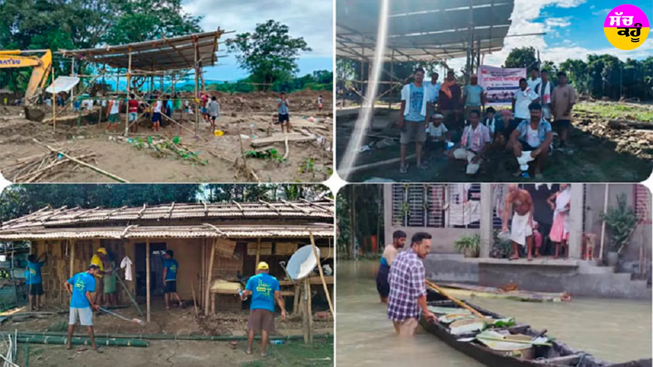 Assam Flood: ਅਸਾਮ, ਹੜ੍ਹ ਨਾਲ 73 ਪਿੰਡਾਂ ਦੇ 15,512 ਨਾਗਰਿਕ ਅਜੇ ਵੀ ਪ੍ਰਭਾਵਿਤ