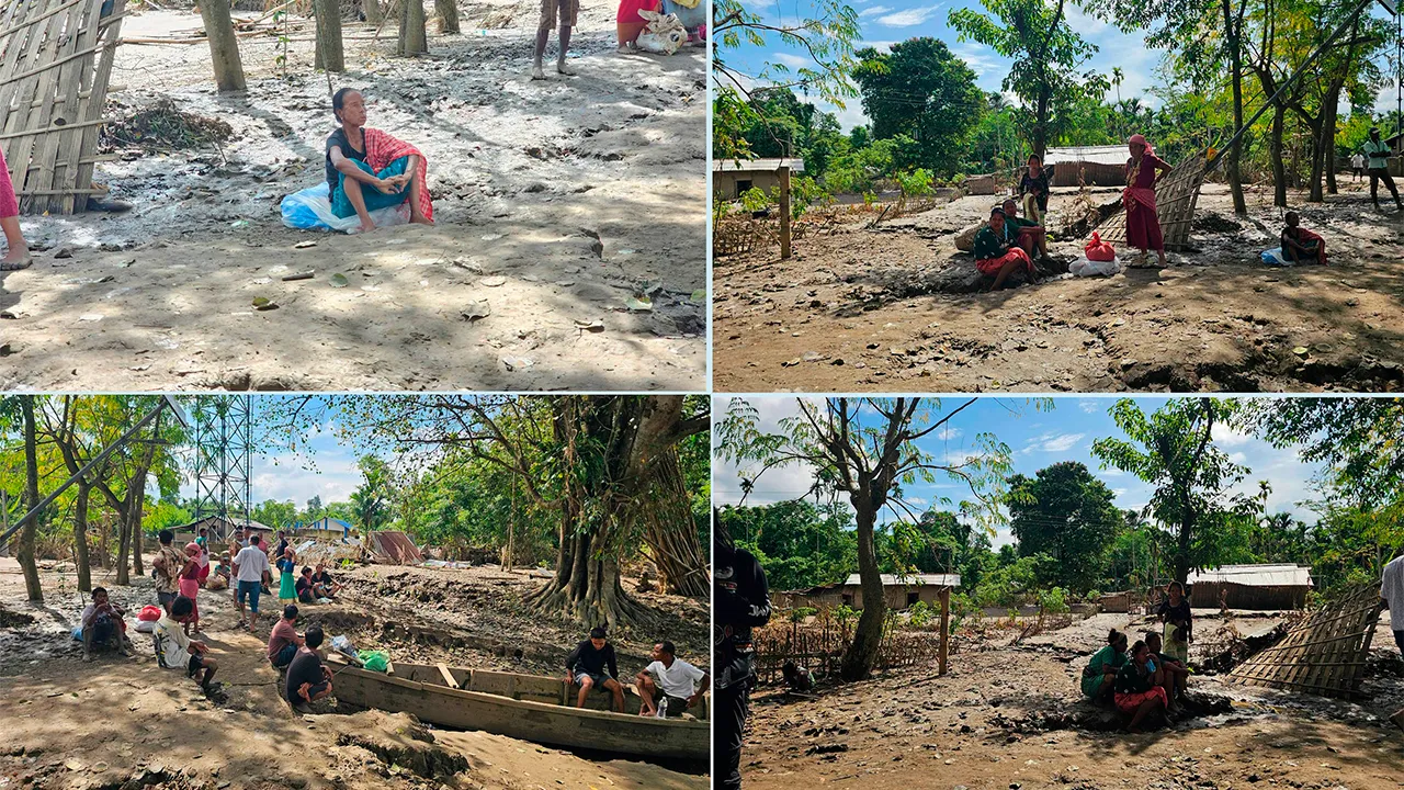 Assam Floods: ਅਸਾਮ ’ਚ ਹੜ੍ਹਾਂ ਦੀ ਮਾਰ ਥੋੜ੍ਹੀ ਘੱਟ ਹੋਈ, 370 ਪਿੰਡਾਂ ਦੇ 77,542 ਨਾਗਰਿਕ ਪ੍ਰਭਾਵਿਤ