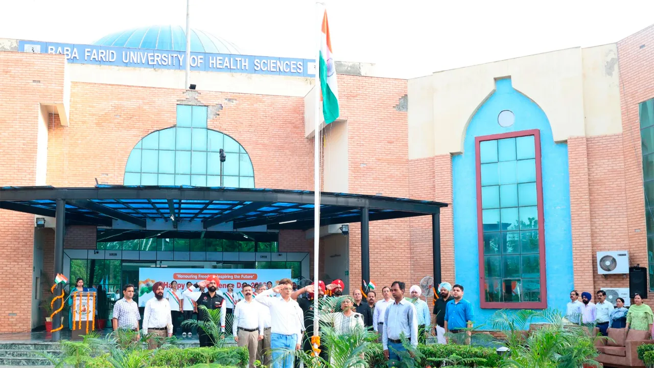 Baba Farid University: ਬਾਬਾ ਫਰੀਦ ਯੂਨੀਵਰਸਿਟੀ ਵਿਖੇ 80ਵਾਂ ਆਜ਼ਾਦੀ ਦਿਵਸ ਦੇਸ਼ਭਗਤੀ ਤੇ ਉਤਸ਼ਾਹ ਨਾਲ ਮਨਾਇਆ