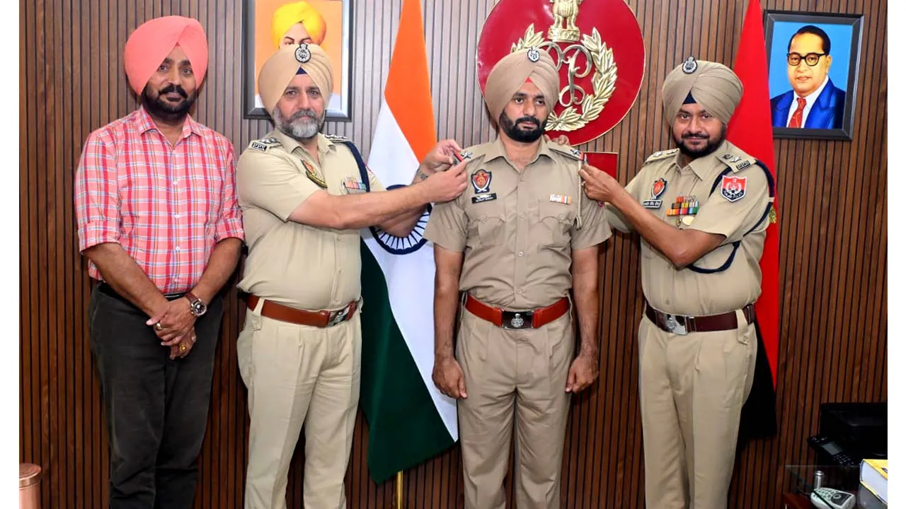 Punjab Police Promotion News: ਗੁਰਜੀਤ ਸਿੰਘ ਤਰੱਕੀ ਉਪਰੰਤ ਬਣੇ ਅਸਿਸਟੈਂਟ ਸਬ-ਇੰਸਪੈਕਟਰ