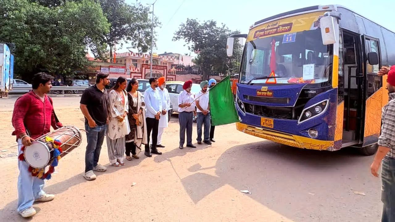 Punjab Tirth Yatra Scheme News: ਤੀਰਥ ਯਾਤਰਾ ਯੋਜਨਾ ਤਹਿਤ ਵਿਧਾਇਕ ਕੁਲਵੰਤ ਸਿੰਘ ਦੀ ਦੇਖ-ਰੇਖ ਹੇਠ ਮੋਹਾਲੀ ਤੋਂ ਤਿੰਨ ਬੱਸਾਂ ਰਵਾਨਾ