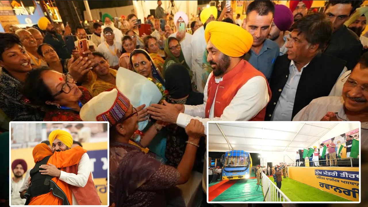 Punjab ਦੀ ਤੀਰਥ ਯਾਤਰਾ ਯੋਜਨਾ ਦਾ ਵਿਸਥਾਰ, 15 ਬੱਸਾਂ ਬਜ਼ੁਰਗਾਂ ਨੂੰ ਲੈ ਕੇ ਸ੍ਰੀ ਖਾਟੂ ਸ਼ਿਆਮ-ਸਾਲਾਸਰ ਬਾਲਾਜੀ, ਹਰਿਦੁਆਰ-ਰਿਸ਼ੀਕੇਸ਼ ਅਤੇ ਮਥੁਰਾ-ਵ੍ਰਿੰਦਾਵਨ ਦੇ ਦਰਸ਼ਨਾਂ ਲਈ ਰਵਾਨਾ ਹੋਈਆਂ