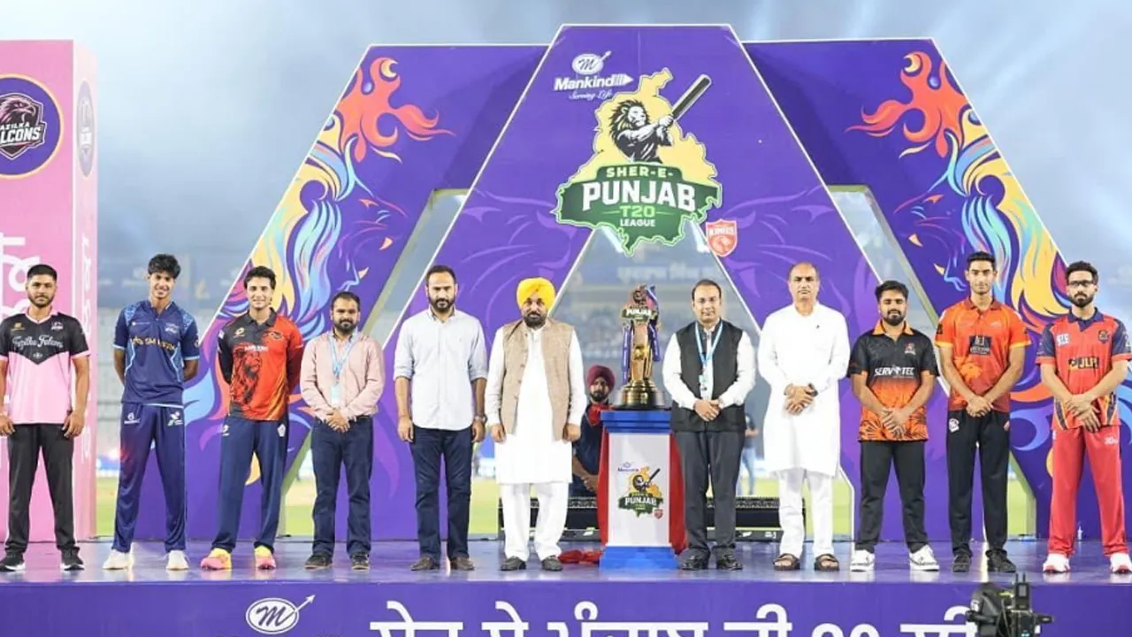 Sher-e-Punjab T20 Cricket League: ਮੁੱਖ ਮੰਤਰੀ ਭਗਵੰਤ ਸਿੰਘ ਮਾਨ ਨੇ ਪੰਜਾਬ ਦੀ ਪਹਿਲੀ ਸ਼ੇਰ-ਏ-ਪੰਜਾਬ ਟੀ-20 ਕ੍ਰਿਕਟ ਲੀਗ ਦਾ ਕੀਤਾ ਉਦਘਾਟਨ; ਕਿਹਾ, ਇਹ ਲੀਗ ਪੰਜਾਬ ਦੀ ਕ੍ਰਿਕਟ ਪ੍ਰਤਿਭਾ ਨੂੰ ਨਿਖਾਰੇਗੀ