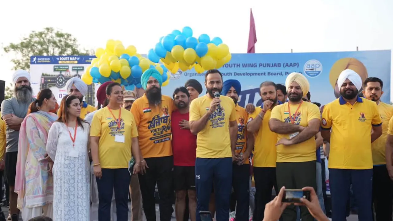 Yudh Nashian Virudh ਨੂੰ ਮਜ਼ਬੂਤ ਕਰਨ ਲਈ ਆਪ ਪੰਜਾਬ ਯੂਥ ਵਿੰਗ ਨੇ ਮੋਹਾਲੀ ਵਿਖੇ ‘ਪੰਜਾਬ ਯੂਥ ਰਨ 2026’ ਦਾ ਕੀਤਾ ਆਯੋਜਨ