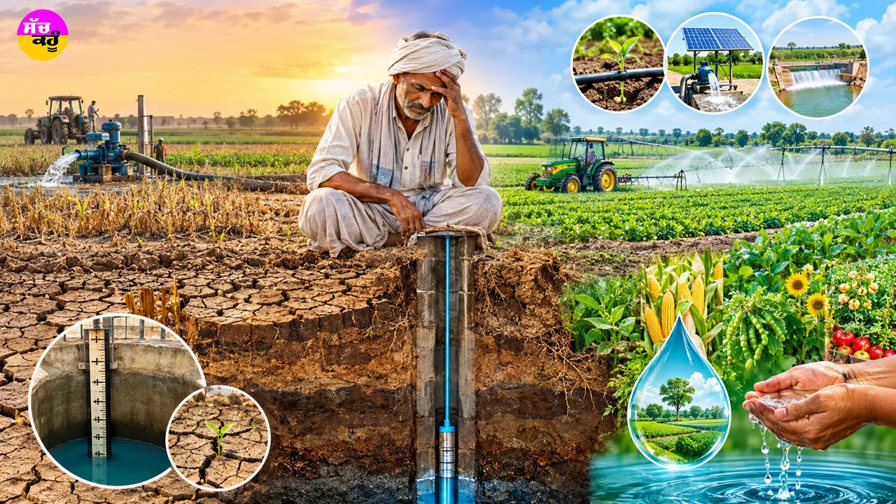 Agriculture Water Crisis: ਖੇਤਾਂ ਹੇਠੋਂ ਸੁੱਕ ਰਿਹਾ ਭਾਰਤ, ਖੇਤੀਬਾੜੀ ਦੇ ਸਾਹਮਣੇ ਇੱਕ ਗੰਭੀਰ ਚੁਣੌਤੀ