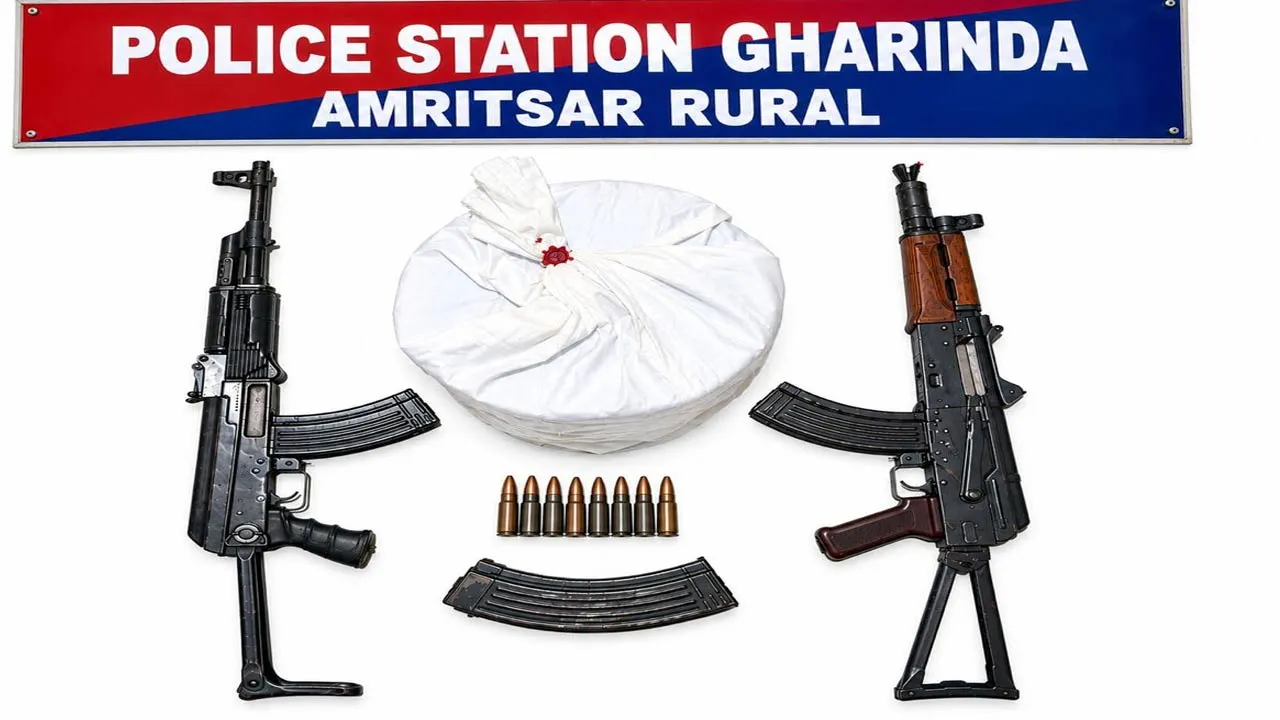 Amritsar Crime News: ਅੰਮ੍ਰਿਤਸਰ ਪੁਲਿਸ ਨੇ ਤਿੰਨ ਮੁਲਜ਼ਮਾਂ ਨੂੰ ਏਕੇ 47 ਤੇ 10 ਕਿੱਲੋ ਹੈਰੋਇਨ ਸਮੇਤ ਕੀਤਾ ਗ੍ਰਿਫਤਾਰ