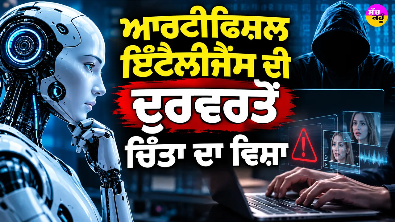 Artificial Intelligence Misuse: ਆਰਟੀਫਿਸ਼ਲ ਇੰਟੈਲੀਜੈਂਸ ਦੀ ਦੁਰਵਰਤੋਂ ਚਿੰਤਾ ਦਾ ਵਿਸ਼ਾ