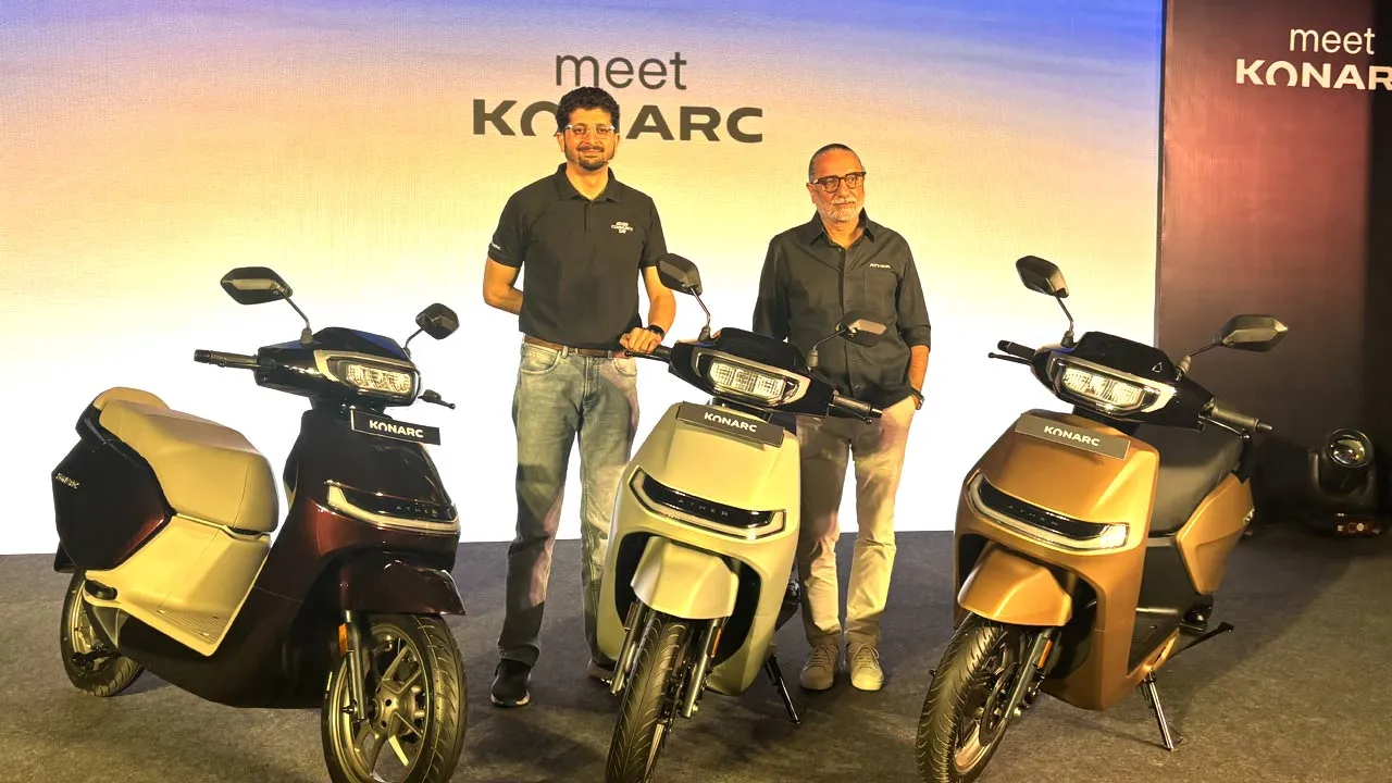 Ather Scooter Launch: ਐਥਰ ਨੇ 79,999 ਰੁਪਏ ’ਚ ਕੋਨਾਰਕ ਇਲੈਕਟ੍ਰਿਕ ਸਕੂਟਰ ਕੀਤਾ ਲਾਂਚ