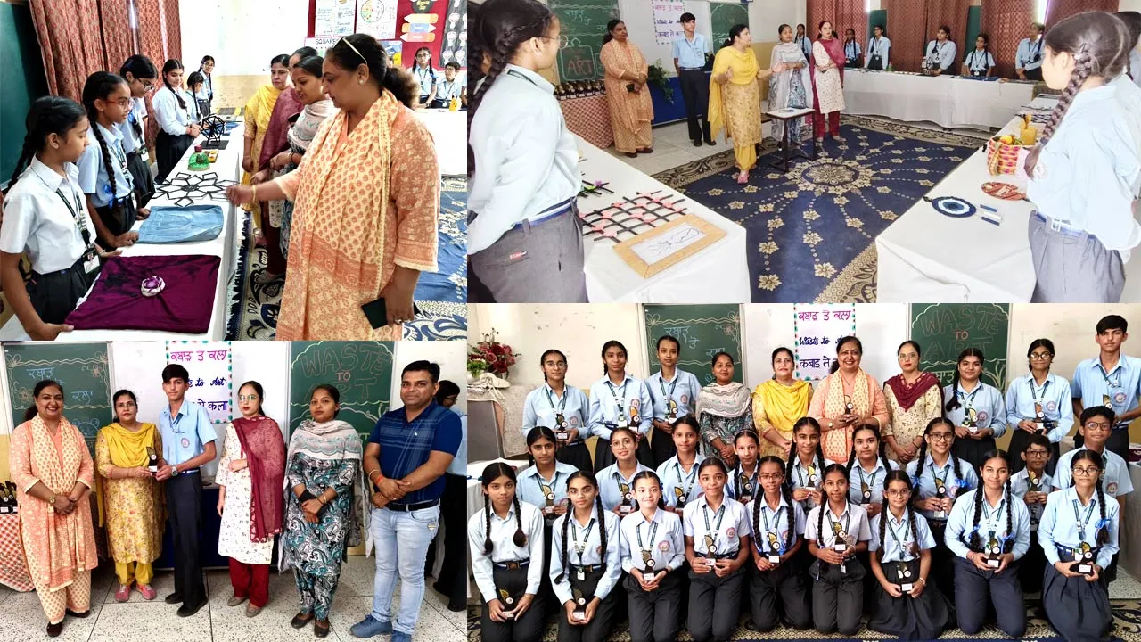 Bhadson School Exhibition: ਯੰਗ ਫਾਰਮਰਜ਼ ਪਬਲਿਕ ਹਾਈ ਸਕੂਲ, ਭਾਦਸੋਂ ’ਚ ‘ਕਬਾੜ ਤੋਂ ਕਲਾ’ ਨੇ ਮੋਹਿਆ ਮਨ