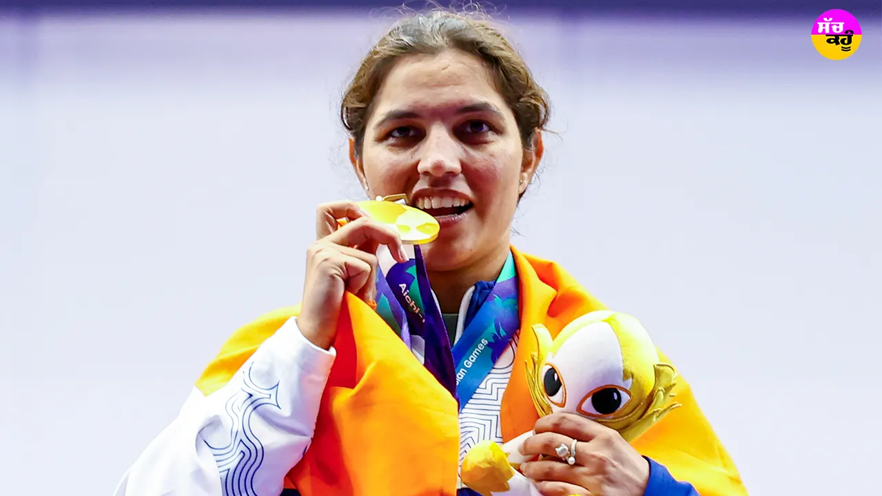 Neeru Dhanda: ਏਸ਼ੀਅਨ ਖੇਡਾਂ 2026, ਨੀਰੂ ਢਾਂਡਾ ਨੇ ਟਰੈਪ ’ਚ ਰਚਿਆ ਇਤਿਹਾਸ, ਏਸ਼ੀਆਈ ਰਿਕਾਰਡ ਨਾਲ ਜਿੱਤਿਆ ਸੋਨ ਤਗਮਾ