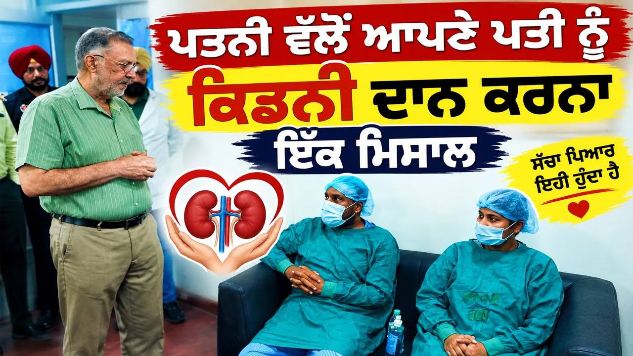 Health News: ਰਜਿੰਦਰਾ ਹਸਪਤਾਲ ਦੇ ਪਹਿਲੇ ਕਿਡਨੀ ਟ੍ਰਾਂਸਪਲਾਂਟ ਮਰੀਜ਼ ਨਾਲ ਸਿਹਤ ਮੰਤਰੀ ਡਾ. ਬਲਬੀਰ ਸਿੰਘ ਨੇ ਕੀਤੀ ਮੁਲਾਕਾਤ