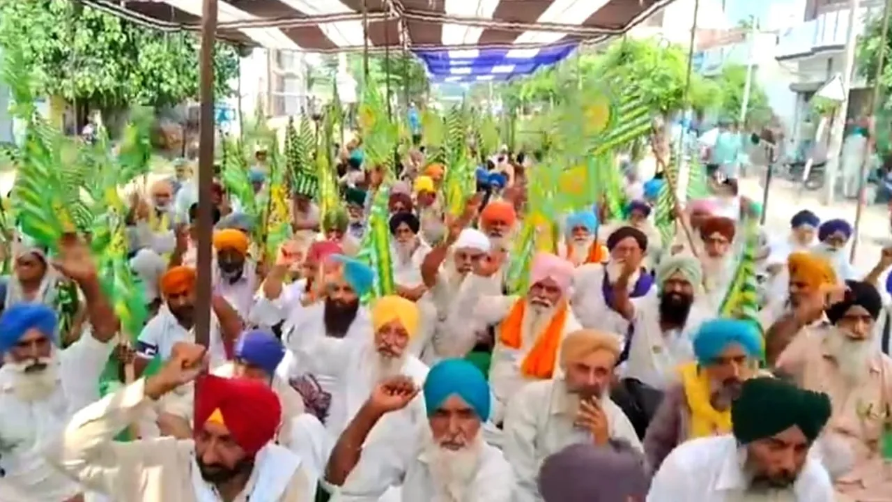 Sunam News: ਕਿਸਾਨਾਂ ਦਾ ਮੋਰਚਾ ਜਾਰੀ, ਮੰਤਰੀ ਦੀ ਕੋਠੀ ਨਜ਼ਦੀਕ ਪਹੁੰਚੇ ਕਿਸਾਨ