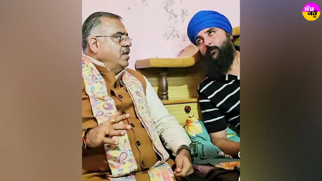 Sunam News: ਰਾਜ ਸਭਾ ਮੈਂਬਰ ਤਰੁਣ ਚੁੱਘ ਦਾ ਪਿੰਡ ਸ਼ੇਰੋਂ ਪਹੁੰਚਣ ’ਤੇ ਨਿੱਘਾ ਸਵਾਗਤ