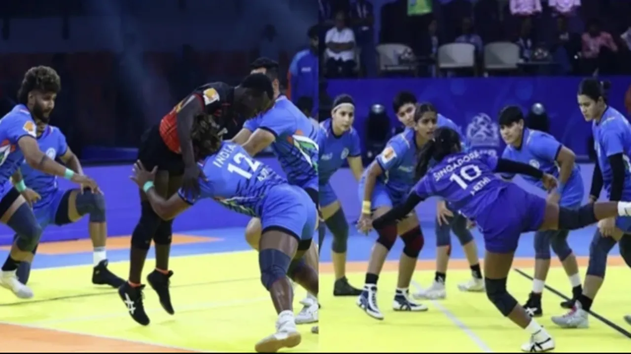 Commonwealth Kabaddi Championship: ਭਾਰਤੀ ਪੁਰਸ਼ ਅਤੇ ਮਹਿਲਾ ਟੀਮਾਂ ਨੇ ਯੂਗਾਂਡਾ ਅਤੇ ਸਿੰਗਾਪੁਰ ਨੂੰ ਹਰਾਇਆ