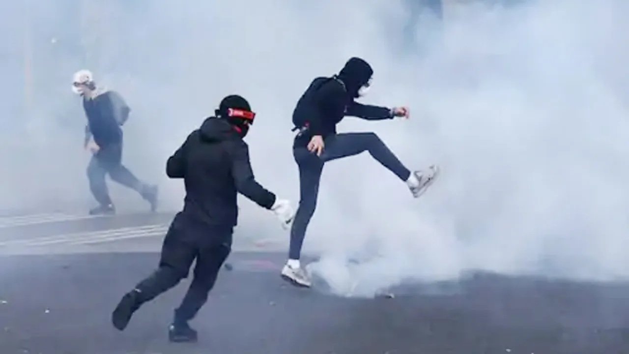 France Protests Today: ਫਰਾਂਸ ’ਚ ਅੱਜ ਫਿਰ ਪ੍ਰਦਰਸ਼ਨ, ਫੁੱਟਬਾਲ ਮੈਚ ਮੁਲਤਵੀ