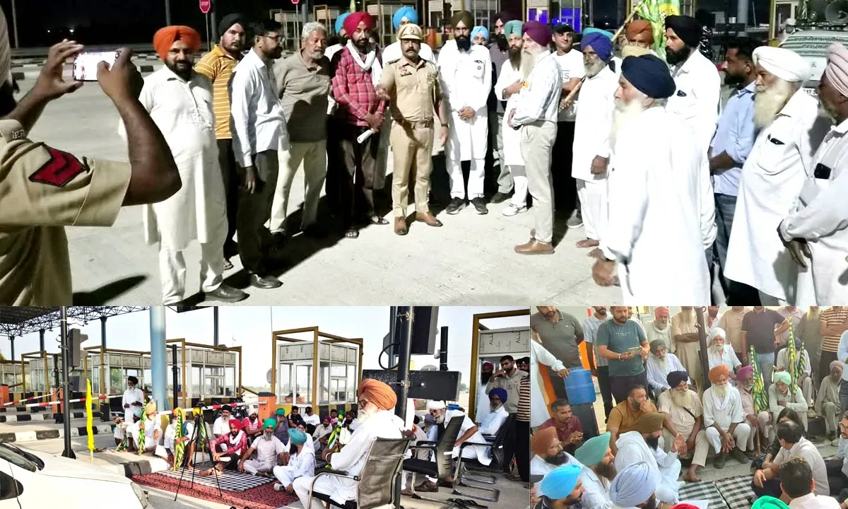 Farmers Protest Punjab: ਕਿਸਾਨਾਂ ਦੀਆਂ ਮੰਗਾਂ ਮੰਨਣ ਦੇ ਭਰੋਸੇ ਮਗਰੋਂ ਘੱਗਾ ਟੋਲ ਪਲਾਜ਼ੇ ਤੋਂ ਧਰਨਾ ਮੁਲਤਵੀਂ