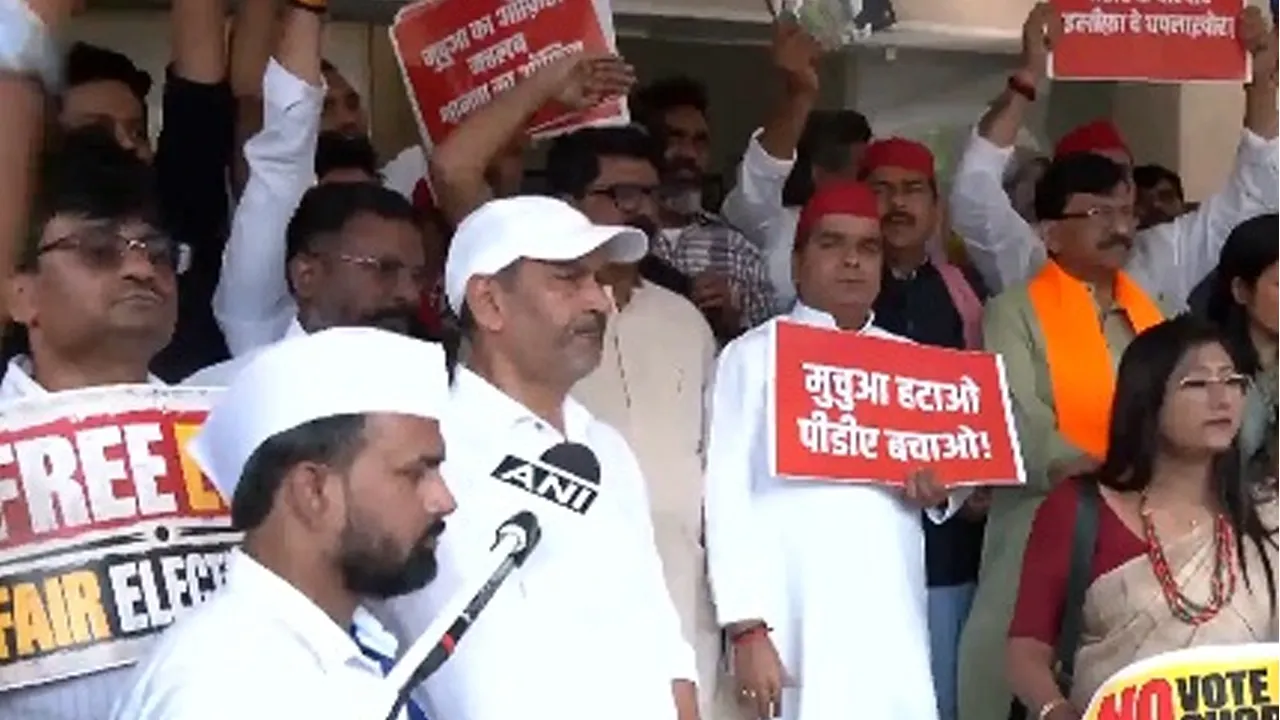 INDIA Alliance Protest: ਵਿਰੋਧੀ ਪਾਰਟੀਆਂ ਨੇ ਸੁਪਰੀਮ ਕੋਰਟ ਤੱਕ ਕੱਢਿਆ ਮਾਰਚ