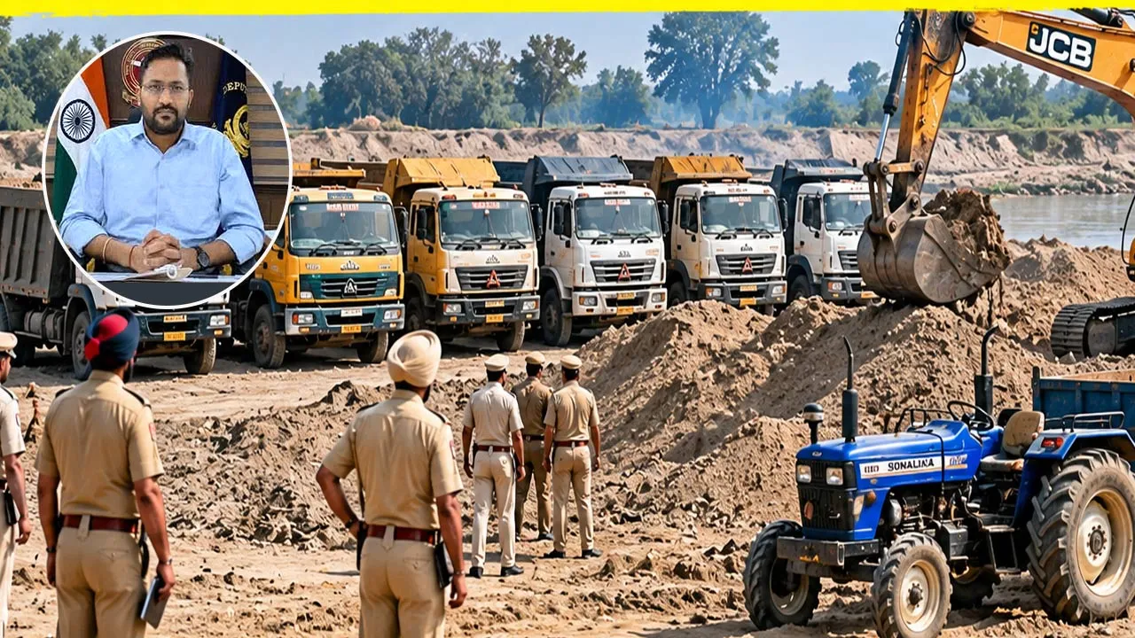 Kapurthala Mining Raid: ਕਪੂਰਥਲਾ ਵਿੱਚ ਨਾਜਾਇਜ਼ ਮਾਈਨਿੰਗ ’ਤੇ ਛਾਪਾ, ਛੇ ਟਿੱਪਰਾਂ ਸਮੇਤ ਪੋਕਲੇਨ ਮਸ਼ੀਨ ਤੇ ਟਰੈਕਟਰ ਜ਼ਬਤ